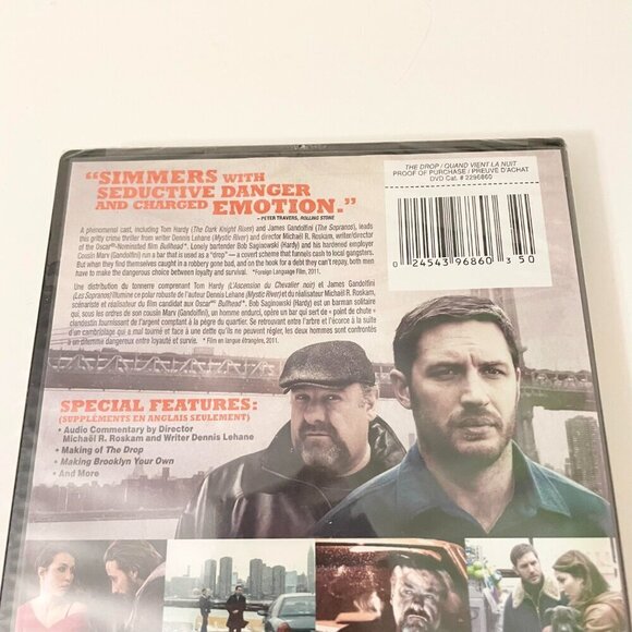 The Drop DVD James Gandolfini Tom Hardy - Picture 5 of 12